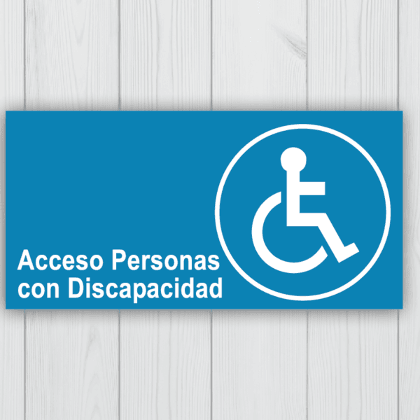 acceso personas con discapacidad