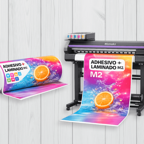 adhesivo + laminado m2