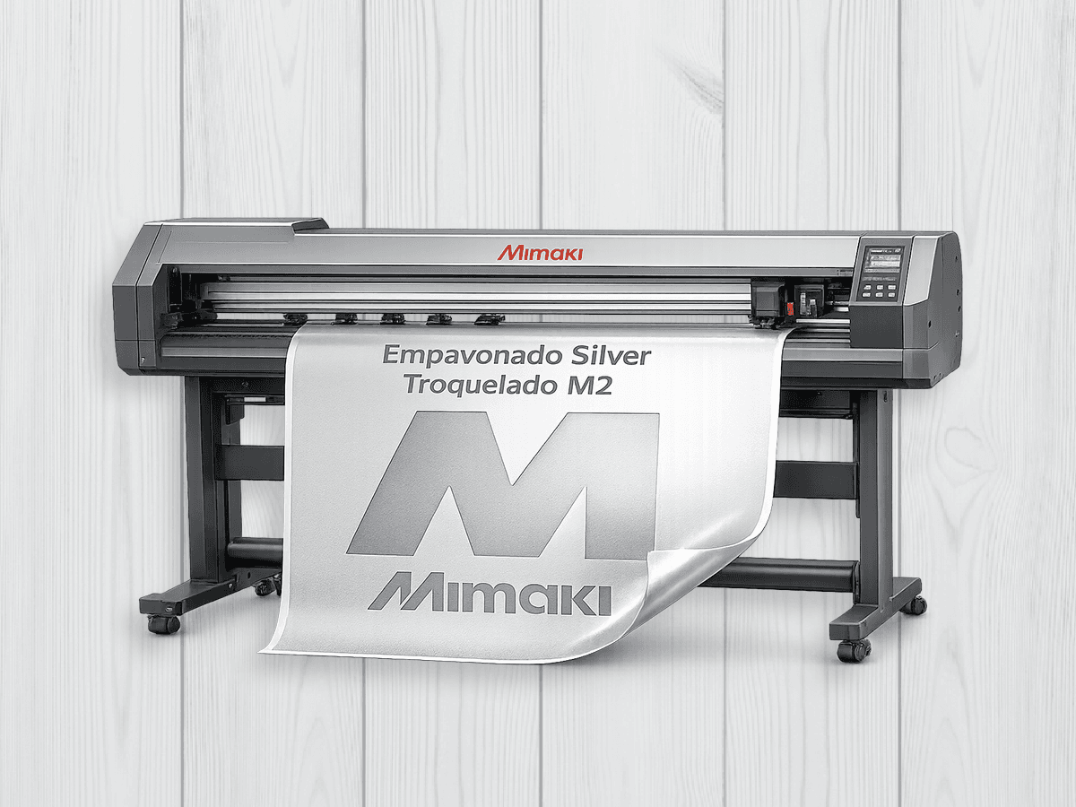 empavonado silver troquelado m2