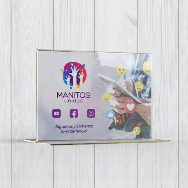 Portagráficas A6 - Modelo T