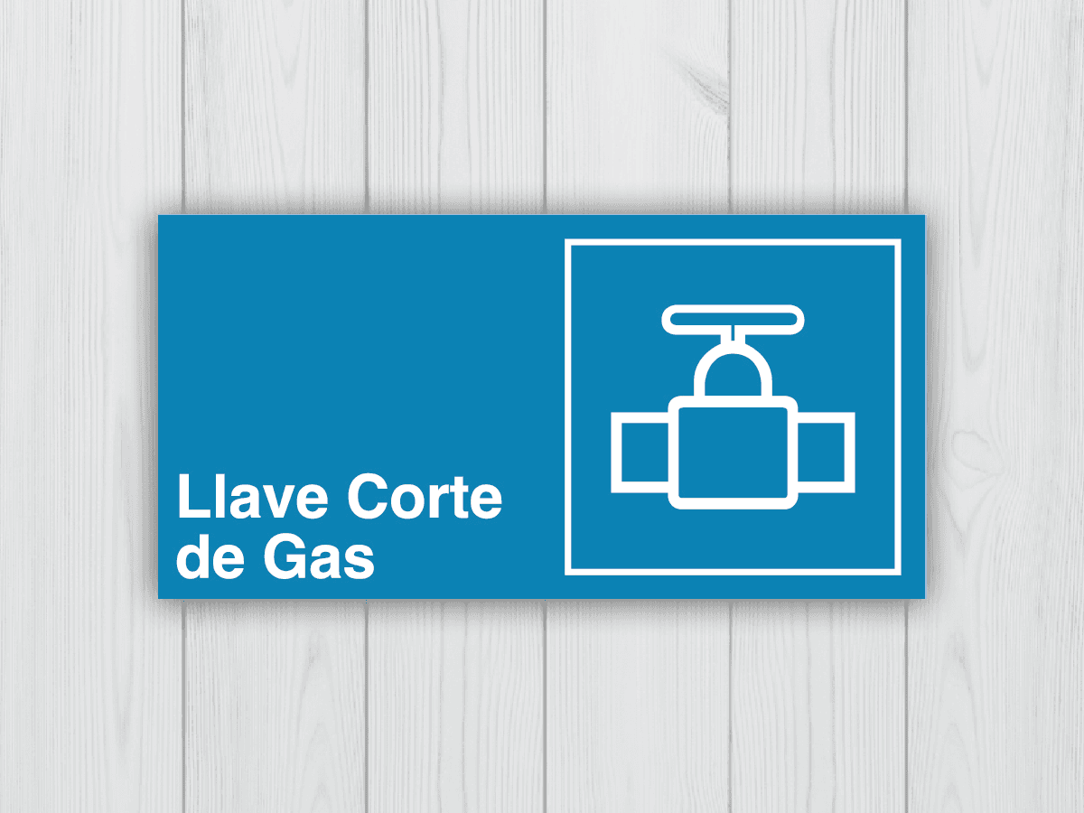 llave corte de gas