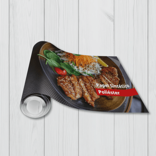 Gráfica para Pendón en Papel sintético 90x200 cm