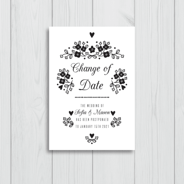 parte de matrimonio 15 x 21 cm