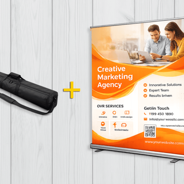 pendón roller 100 x 200 cm