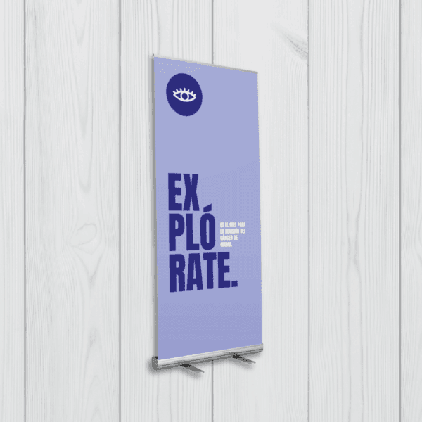 Gráfica para pendón PVC 13oz - 100x200 cm